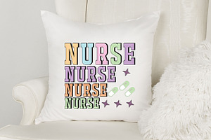 Retro Nurse SVG Bundle