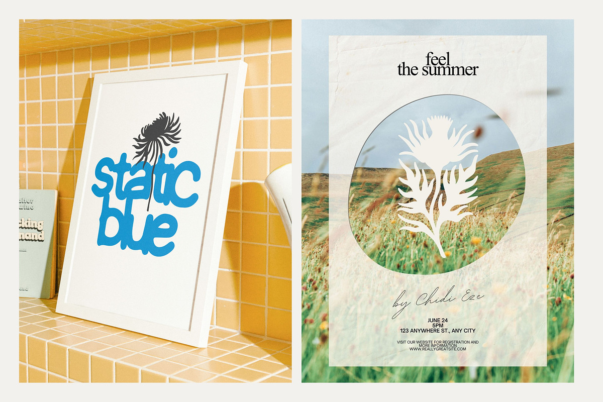 Wildflower Mood: 100 Floral Elements, an Object Illustration by Veyla (Photo 7 of 13)