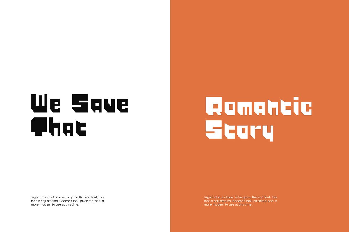 Juga Font, a Font by Phoenix Dungeon (Photo 4 of 9)