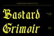 CS Mabel Drawn, a Blackletter Font by Craft Supply Co. (Thumbnail 3 of 8)