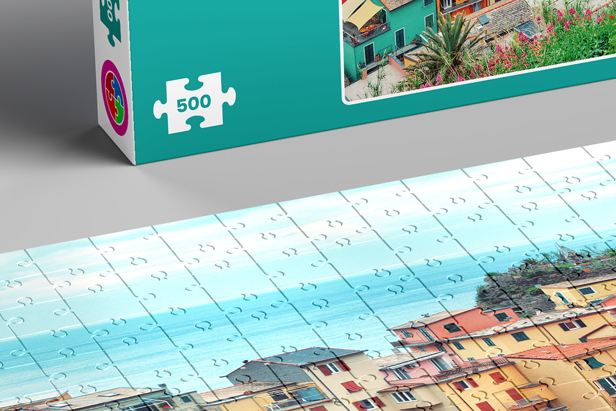 Puzzle Mockup - 12 views, a Packaging Mockup by Illusiongraphic (Photo 18 of 25)