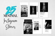 25 MINIMAL INSTAGRAM STORIES BUNDLE, a Social Media Template by Medianeka (Thumbnail 1 of 4)