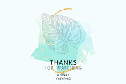 Palm & Fern Modern Floral Logo, a Branding & Logo Template by Design Unique (Thumbnail 15 of 15)
