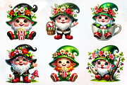 St. Patrick's Day Cute Gnome Sublima, an Illustration by RobertsArt (Thumbnail 3 of 7)
