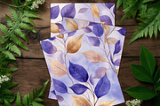 Lavender Gold Botanicals Scrapbooks, a Background Graphic by V Design Creator (Thumbnail 12 of 12)