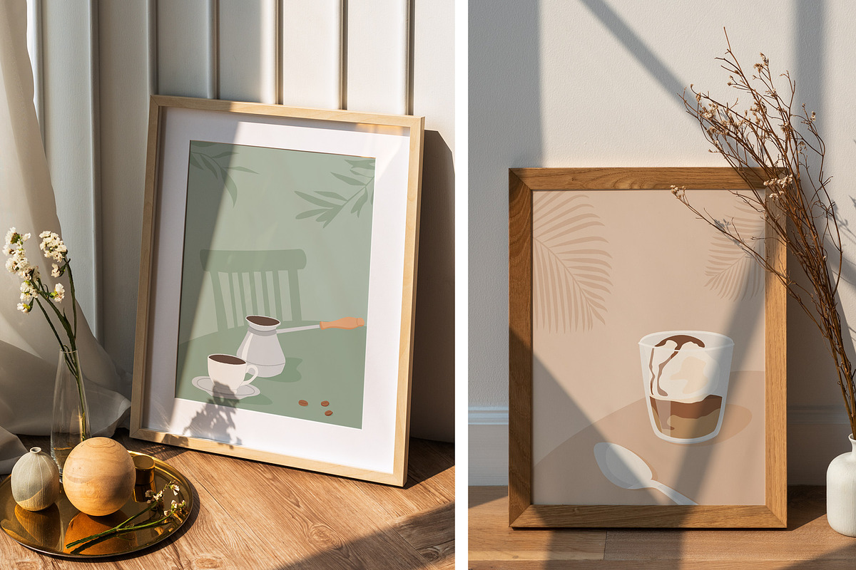 Coffee Lover - Art Posters & Clipart, a Decorative Illustration by millering (Photo 8 of 11)