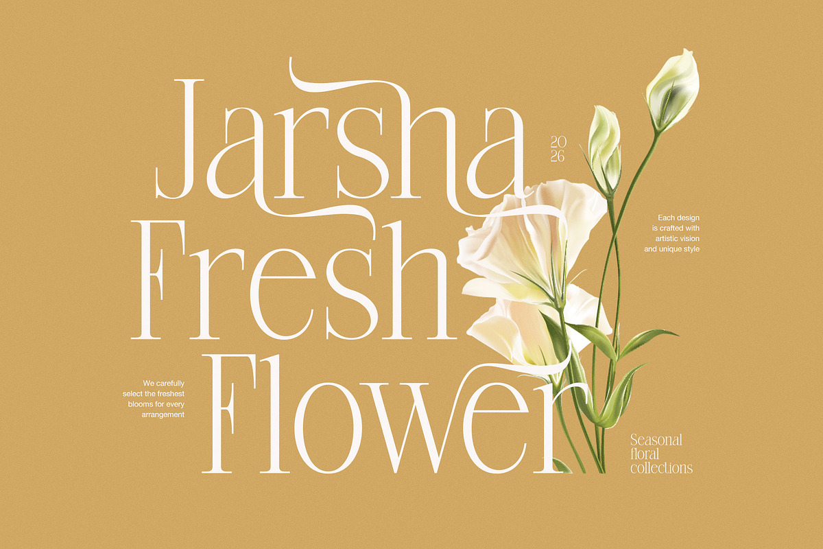 Band Elegant Swash Serif Font, a Serif Font by Perfectype (Photo 4 of 8)