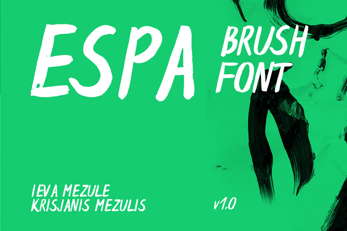 Espa Brush Font