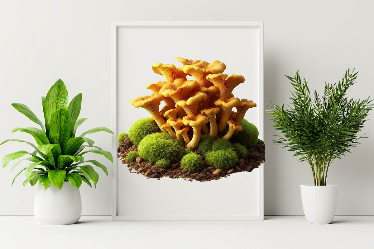 Edible Mushrooms Sublimation Clipart, an Illustration by SVGArt (Photo 4 of 8)