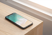 iPhone X. 3 PSD mockups, an iPhone Mockup by Egor Shkolnikov (Thumbnail 2 of 3)