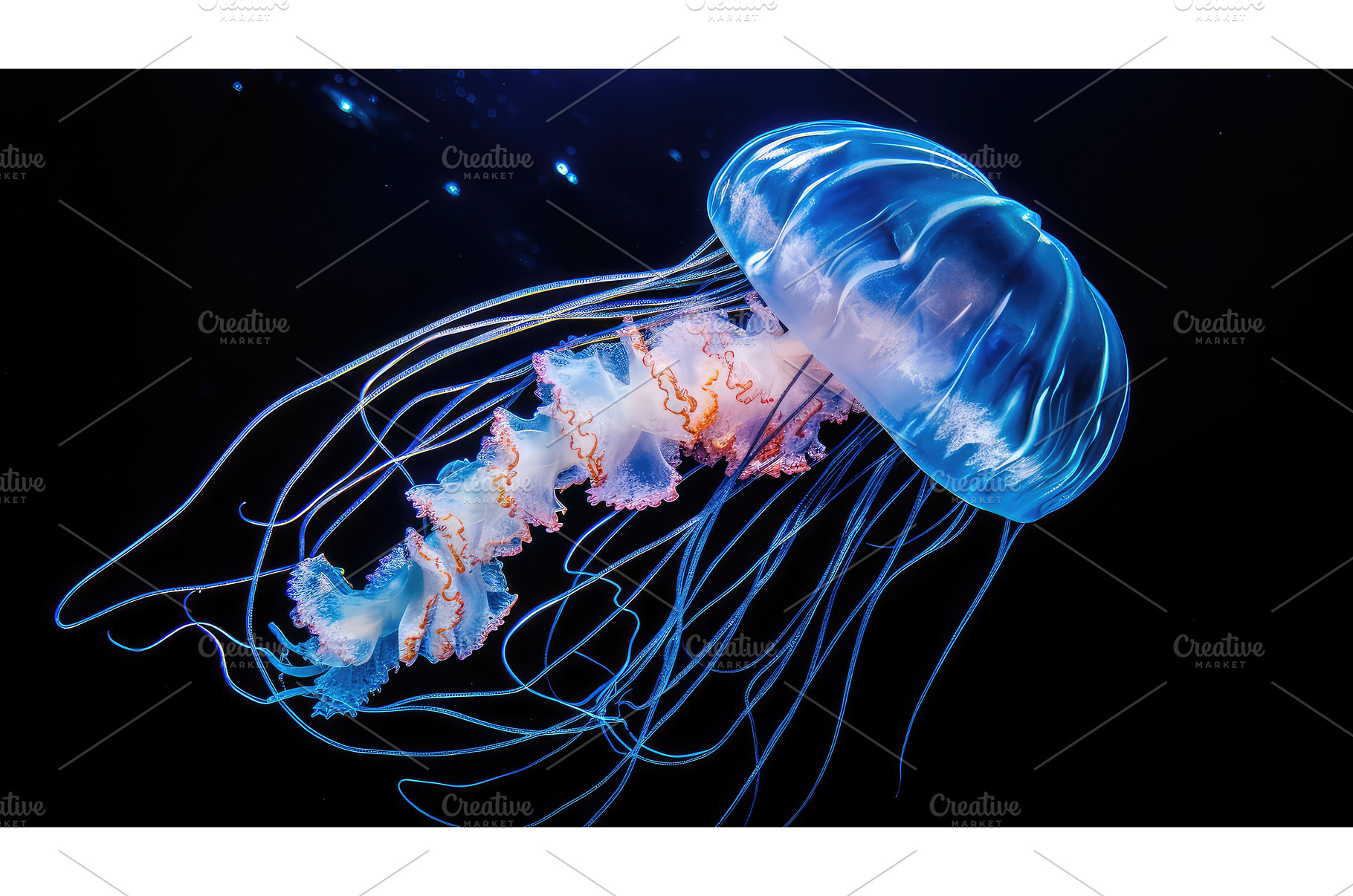 sea underwater ocean background ai, a Nature Photo by pikepicture