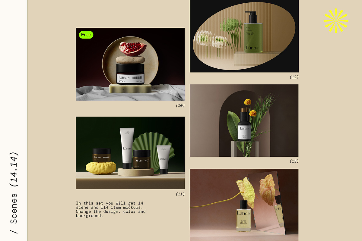 (114) Cosmetics mockups - part 1, a Packaging Mockup by Creatoom (Photo 5 of 16)