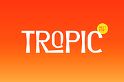 Cruqtake - Tropical Font, a Sans Serif Font by QR Design Studio (Thumbnail 2 of 7)