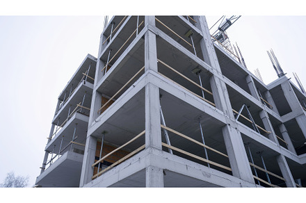 Modern Concrete and Steel Building, an Industrial Photo by Lermont51