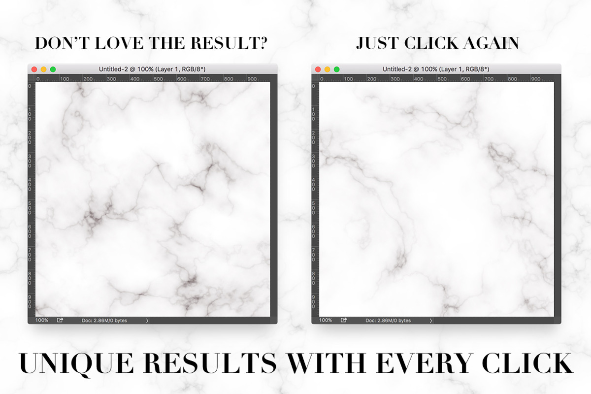 One Click Marble Texture Generator, an Action Add-On by Josh Johnson