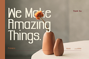 Primiera, a Sans Serif Font by Burntilldead (Thumbnail 13 of 13)