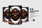 Halloween Party Flyer Template, a Flyer Template by Aam360 (Thumbnail 1 of 3)