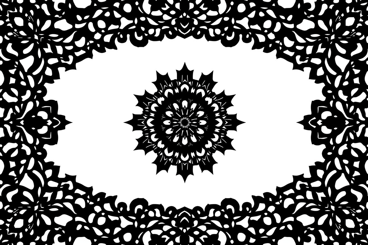 Elegant Floral Border Vector Design., an Illustration by Amazin_art (Photo 17 of 19)