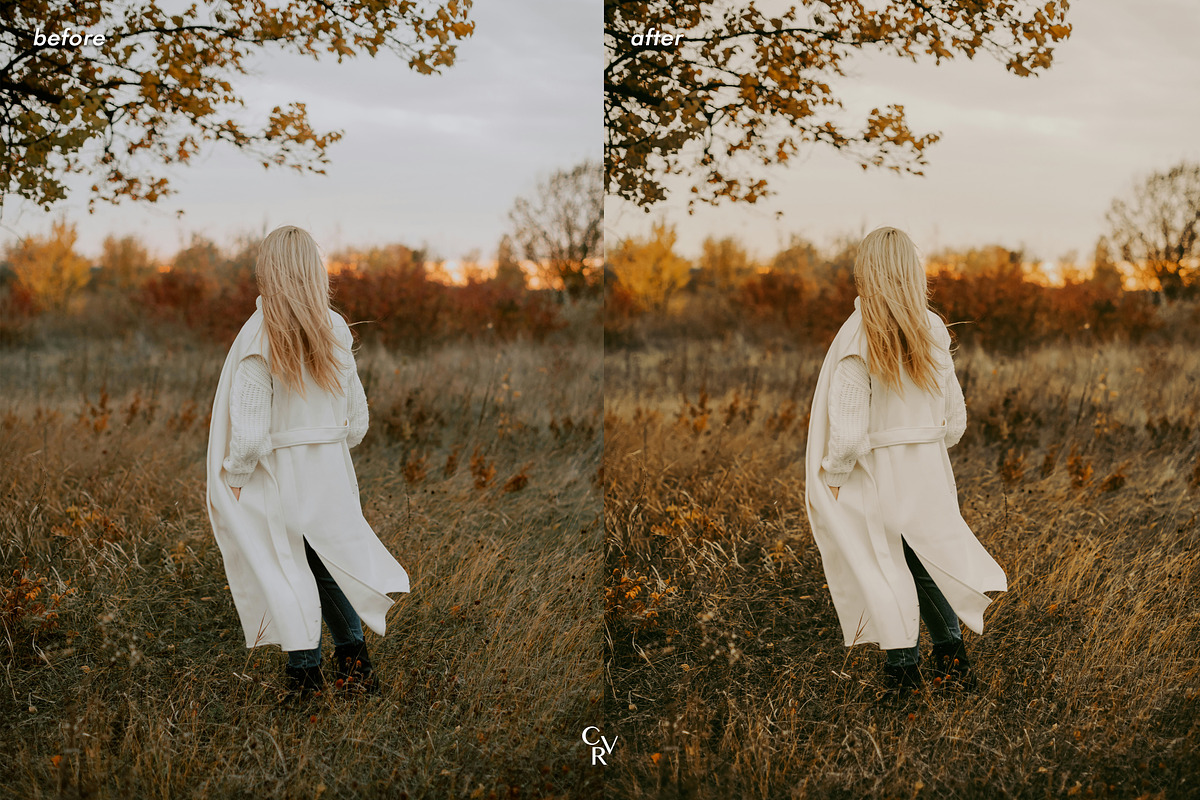 15 Earth Tone Lightroom Presets, a Preset Add-On by CVR Presets (Photo 4 of 7)