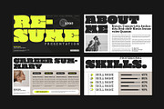 CV Presentation Template, a Presentation Template by E-Type (Thumbnail 2 of 5)