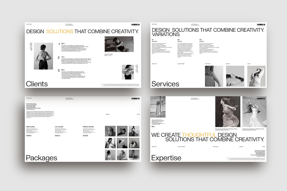 Brand Portfolio Presentation, a Presentation Template by Dream-Lab (Photo 5 of 9)