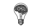 Creative Brain Light Bulb Bundle, an Object Illustration by Designs_River (Thumbnail 28 of 29)