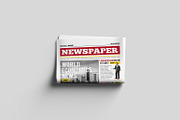 Newspaper Mockups, an Advertising Mockup by artimasa (Thumbnail 5 of 6)