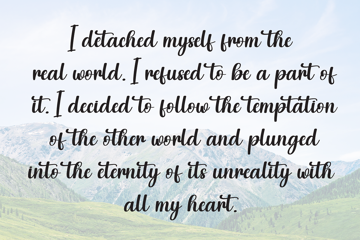 Sunday | Script Font, a Handwritten Font by Scratchones (Photo 6 of 8)