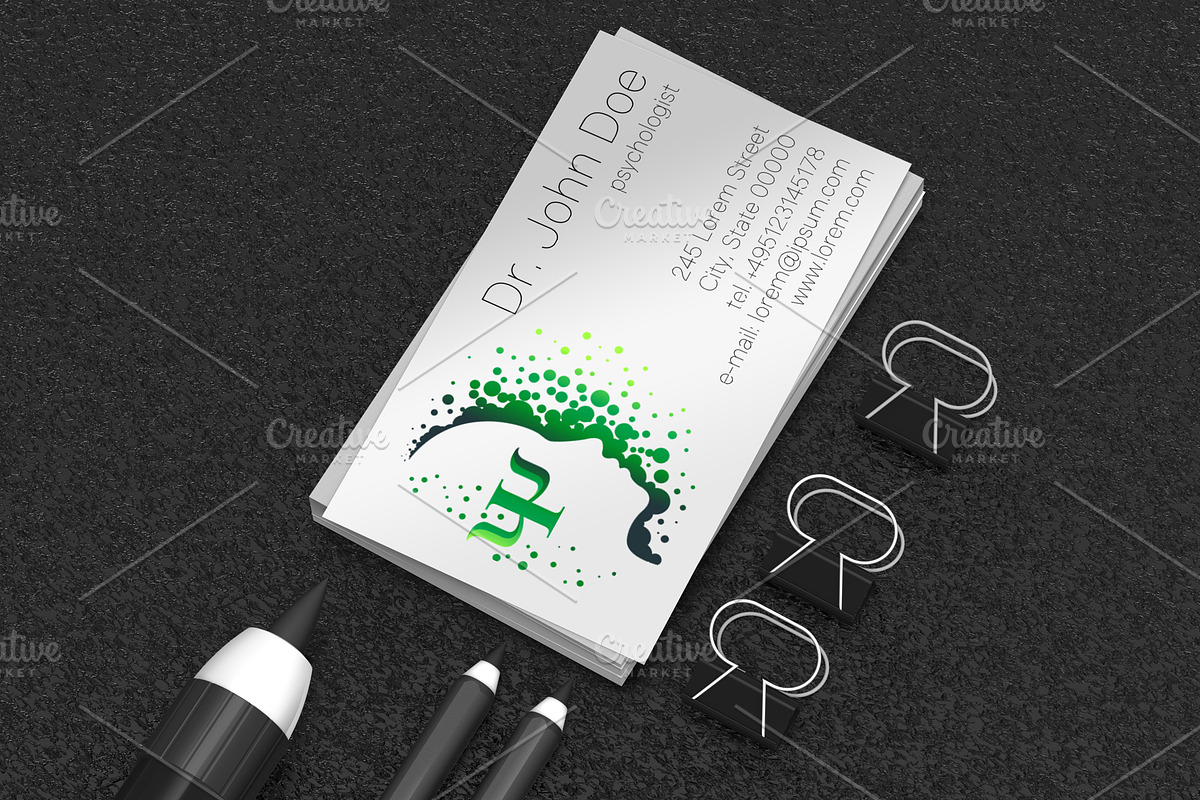Logotype for Psychology clinic, a Branding & Logo Template by Wittmann (Photo 3 of 3)