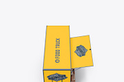 Food Trailer Mockup, a Product Mockup by OneVectorStock (Thumbnail 6 of 16)