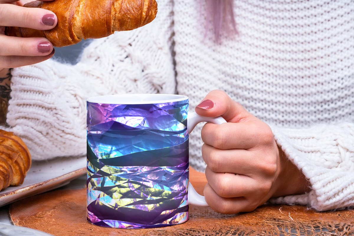 Shine Holographic Photoshop Patterns, a Palette Add-On by Kseniya-Omega (Photo 3 of 4)