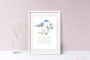 Spring Garden Floral Watercolor, a Texture Illustration by Catherine Wheel (Thumbnail 11 of 22)