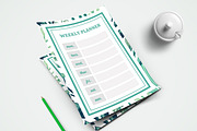 Canva Weekly Schedule Planner, a Stationery Template by ARP Creation (Thumbnail 3 of 3)