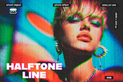 Vibrant Halftone Line Effect, a Layer Style Add-On by tatiankaart (Thumbnail 1 of 7)