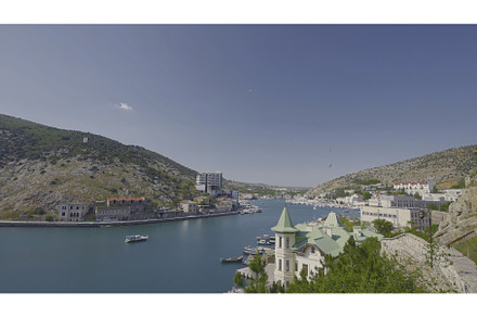 Beautiful bay with boats on, a Nature Photo by Media Whale Stock
