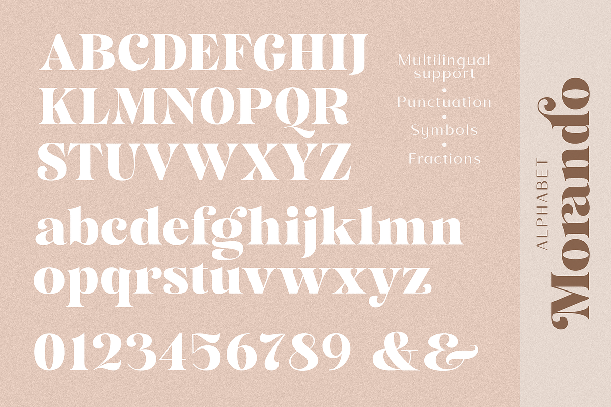 Morando, a Serif Font by Larin Type Co. (Photo 13 of 16)