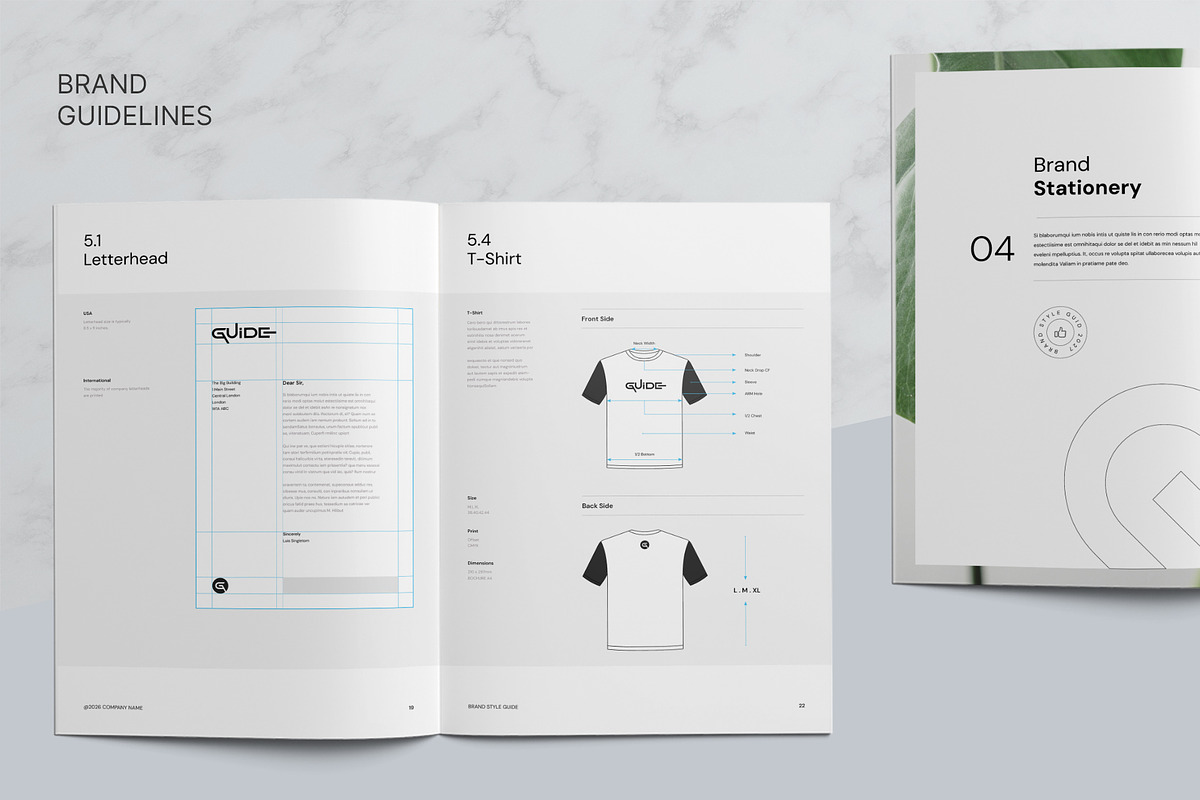 Brand Manual | CANVA, a Brochure Template by KreateTribe (Photo 8 of 15)