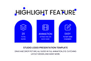 Studio Logo PowerPoint, a Presentation Template by Loin Studio (Thumbnail 2 of 4)
