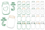 Emerald Jar Vectors & Clipart, an Illustration by Amanda Ilkov (Thumbnail 3 of 4)
