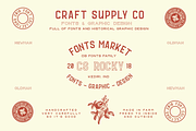 CS Rocky Font + Extras, a Sans Serif Font by Craft Supply Co. (Thumbnail 6 of 6)