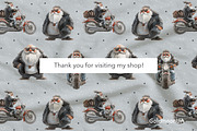 Biker vibes Patterns & Clipart, a Person Illustration by GoldmoonUA (Thumbnail 5 of 5)