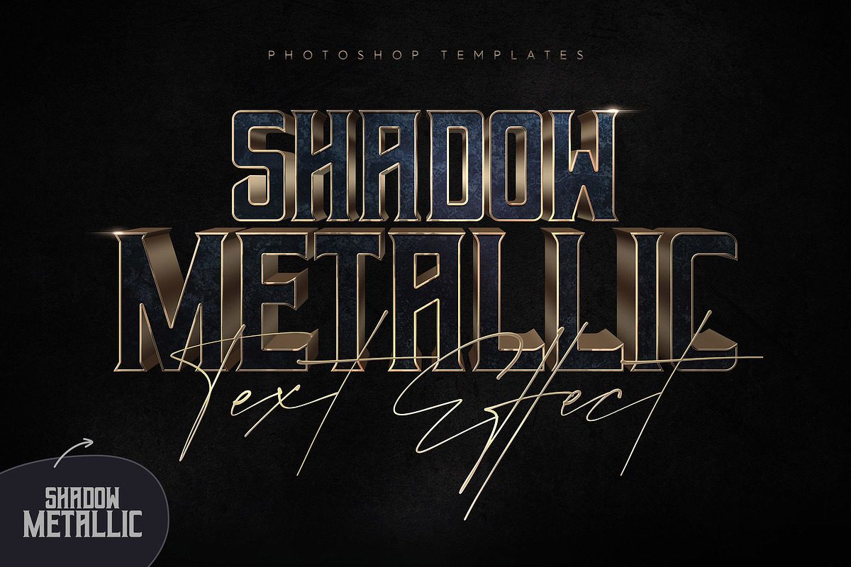 Black Metal Text Effects, a Layer Style Add-On by Andrew Skoch Design (Photo 8 of 8)