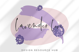 Lavender Love Procreate Palette