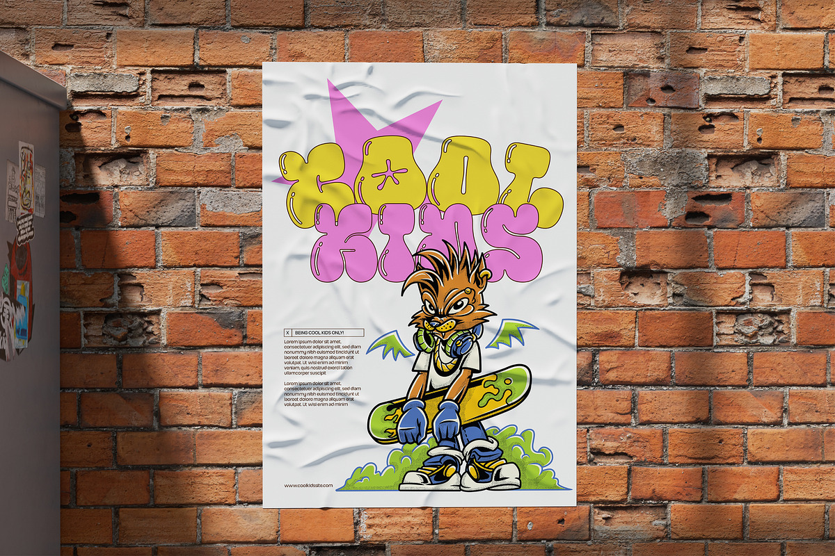 MOMO TOMO - Graffiti Pop Bubble Font, a Sans Serif Font by Casloop Studio (Photo 9 of 9)