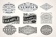 ArtDeco Badges & Frames, an Object Graphic by Pgmart (Thumbnail 5 of 8)