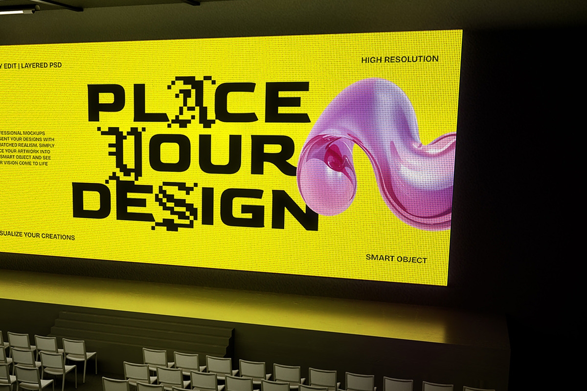 Digital Screen Mockup, an Advertising Mockup by Jiwstudio (Photo 7 of 8)