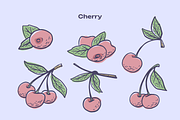 Berries Vector Illustration Pack, an Illustration by Castula (Thumbnail 6 of 17)