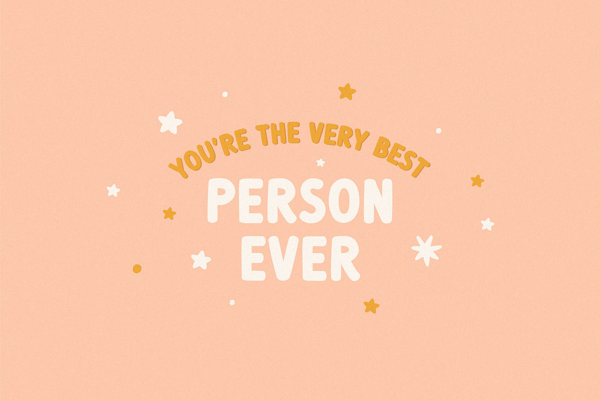 Little goose | Cute font, a Font by JuliaVolkova (Photo 2 of 11)