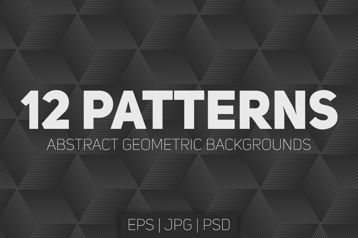 12 Seamless Geometric Patterns | Graphic Patterns ~ Creative Market