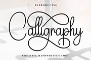 Calligraphy | Script Font, a Handwritten Font by Scratchones (Thumbnail 1 of 9)
